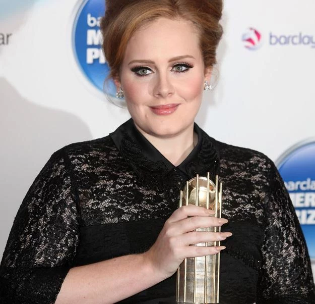 Adele z nagrodą Mercury Prize - fot. Tim Whitby