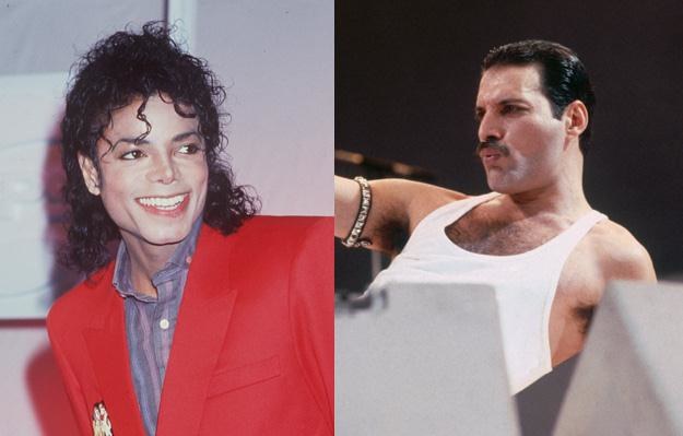 Michael Jackson i Freddie Mercury zaprzyjaźnili się fot. Dave Hogan