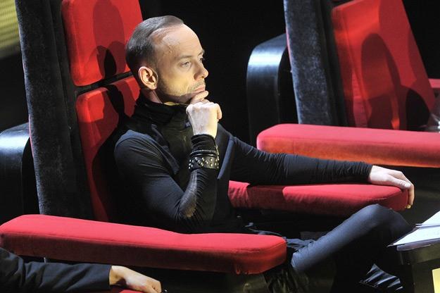 Nergal na planie "The Voice Of Poland"