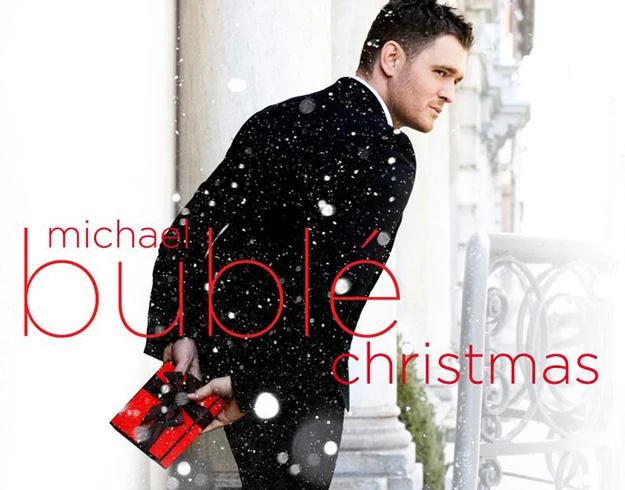 Michael Bublé na okładce albumu "Christmas"