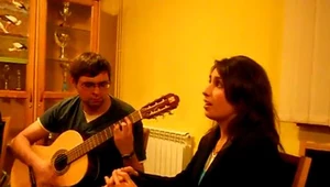 Kadr z wideo z chrześcijańską wersją "Baśki"