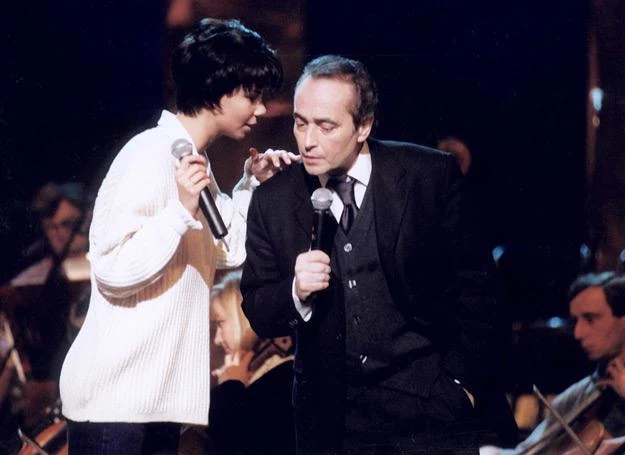 Edyta Górniak i José Carreras w 1997 roku