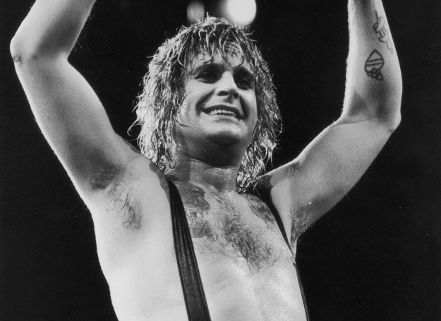 Ozzy Osbourne w latach 80. - fot. Dave Hogan/Hulton Archive