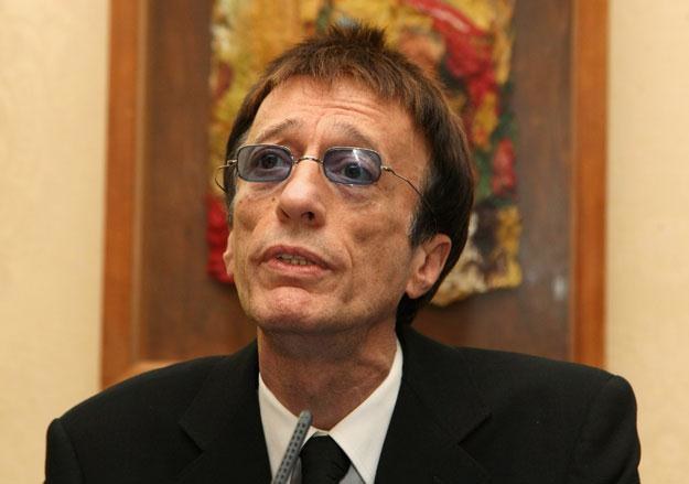 Robin Gibb walczy z rakiem fot. Chris Jackson