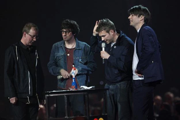 Blur na tegorocznej gali Brit Awards - fot. Dave Hogan Blur na tegorocznej gali Brit Awards - fot. Dave Hogan