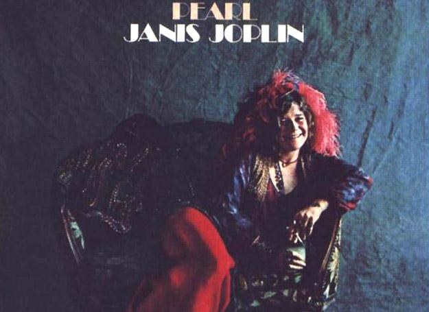 Janis Joplin na okładce płyty "Pearl"