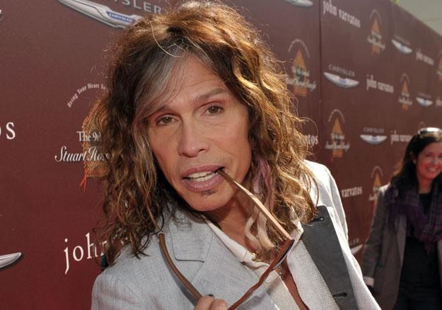 Steven Tyler przyjął wyzwanie kolegi z zespołu fot. John Shearer