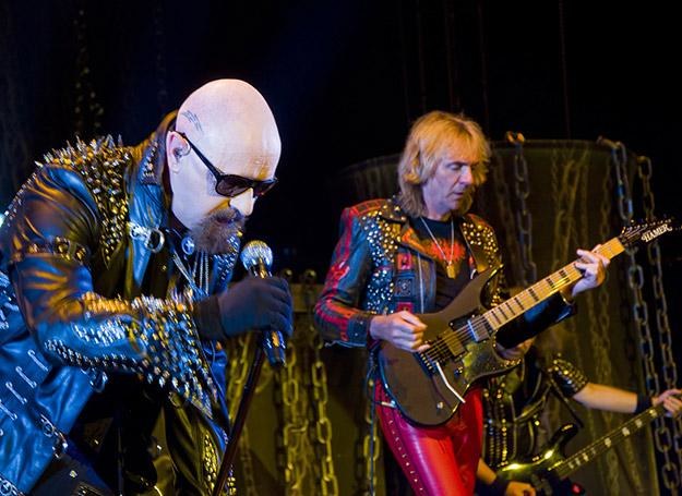 Rob Halford i Glenn Tipton (Judas Priest) w katowickim Spodku