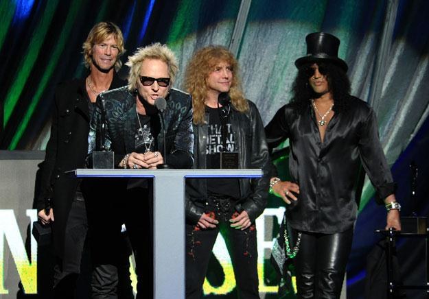 Guns minus Roses: Duff, Matt, Steven i Slash fot. Michael Loccisano