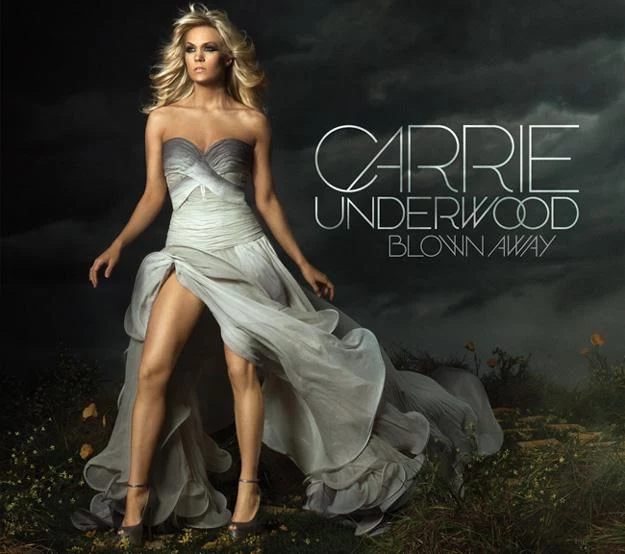 Carrie Underwood na okładce albumu "Blown Away"