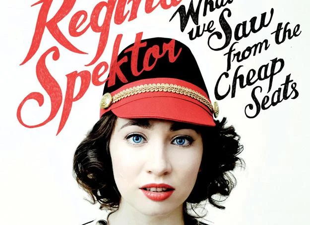 Regina Spektor na okładce płyty "What We Saw from the Cheap Seats"