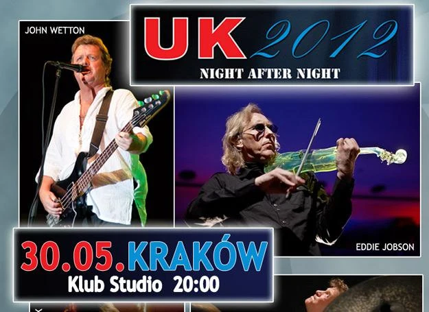 Na czele U.K. stoją John Wetton i Eddie Jobson Na czele U.K. stoją John Wetton i Eddie Jobson