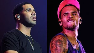 Drake (fot . Ethan Miller) i Chris Brown (fot. Brendon Thorne): Będzie zgoda dla pieniędzy?