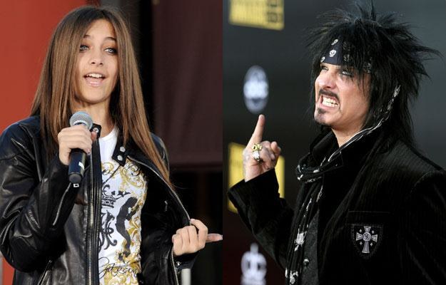 Paris Jackson (fot. Kevin Winter) i Nikki Sixx (fot. Frazer Harrison) już się pogodzili