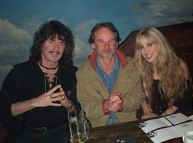 Ritchie Blackmore, Candice Night i nasz przewodnik rockowy - fot. archiwum autora