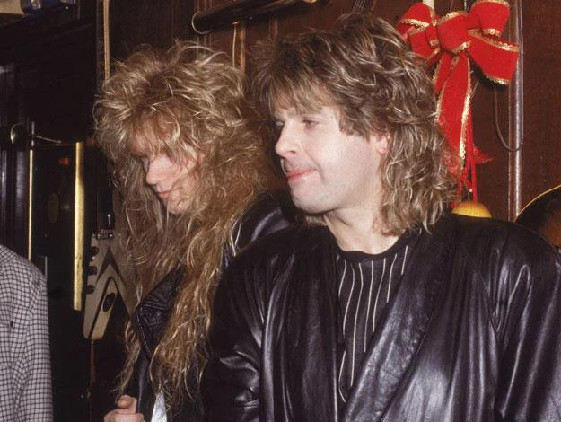 Rudy Sarzo i Ozzy Osbourne w latach 80. fot. Hulton Archive Rudy Sarzo i Ozzy Osbourne w latach 80. fot. Hulton Archive