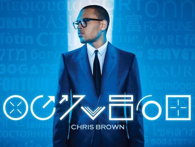 Chris Brown na okładce albumu "Fortune"