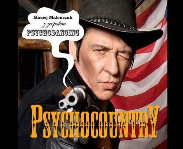 Maciej Maleńczuk na okładce albumu "Psychocountry"