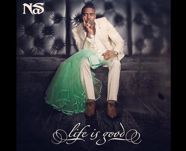 Nas na okładce albumu "Life Is Good"