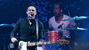Brandon Flowers - lider i wokalista The Killers (fot. Scott Barbour)