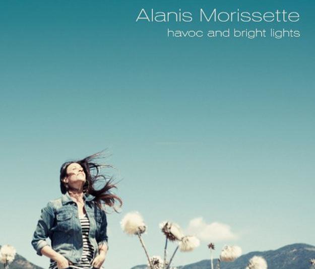 Alanis Morissette na okładce albumu "Havoc And Bright Lights"