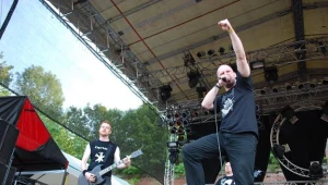 Anaal Nathrakh w akcji - fot. Bartosz Donarski