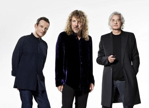 Żyjący muzycy Led Zeppelin w komplecie: John Paul Jones, Robert Plant i Jimmy Page