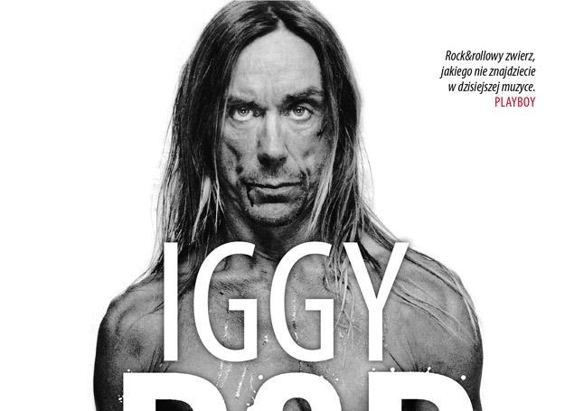 Iggy Pop na okładce książki