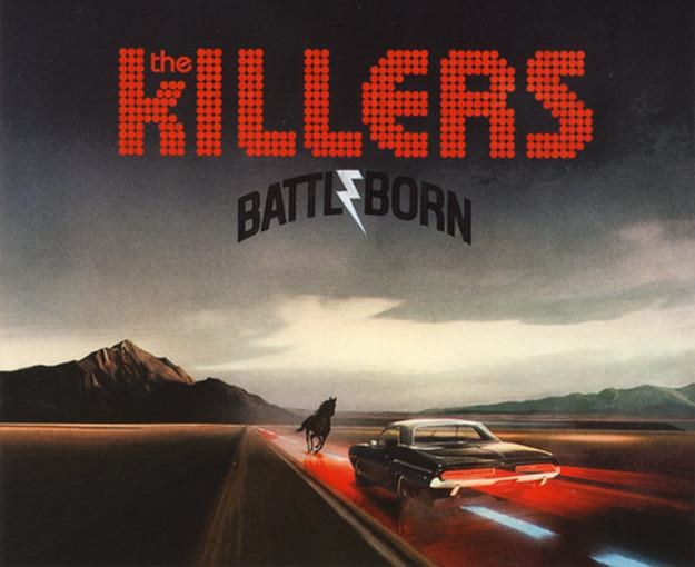 Gustowna okładka albumu "Battle Born" The Killers