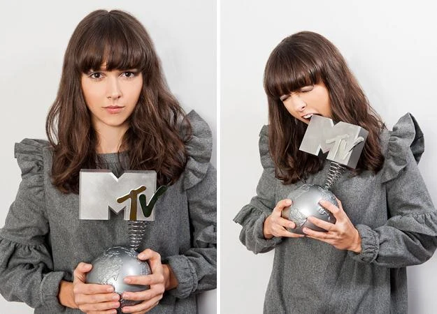 Monika Brodka z nagrodą MTV Monika Brodka z nagrodą MTV