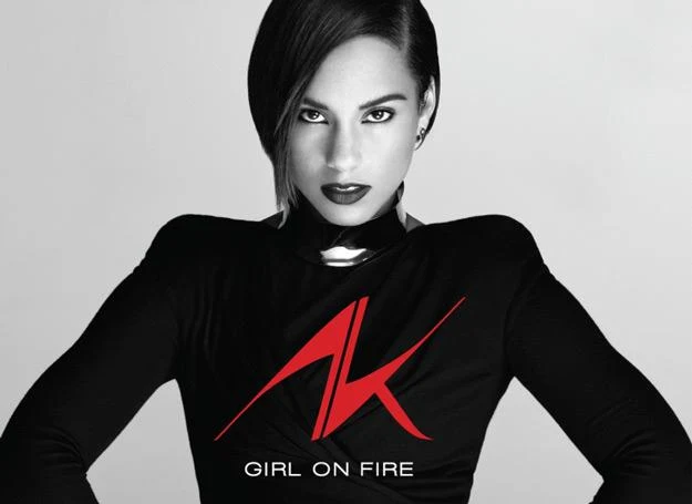 "Ognista" Alicia Keys na okładce płyty "Girl On Fire" "Ognista" Alicia Keys na okładce płyty "Girl On Fire"