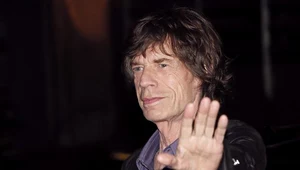 Mick Jagger (The Rolling Stones) przed koncertem w Paryżu