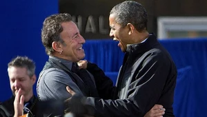 Bruce Springsteen i Barack Obama - fot. Mark Hirsch