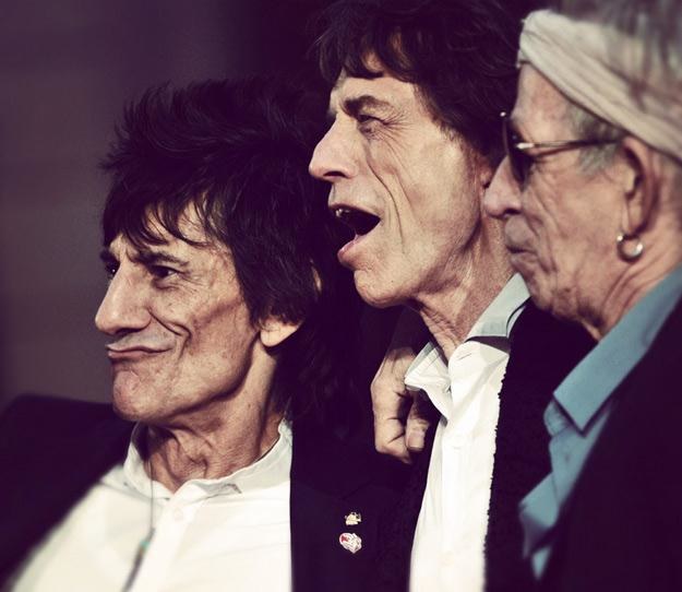 Ronnie Wood nie bawi się w dyplomację - fot. Gareth Cattermole