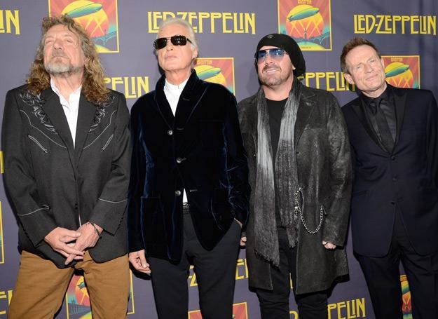 Led Zeppelin 2012: Robert Plant, Jimmy Page, Jason Bonham i John Paul Jones - fot. Kevin Mazur