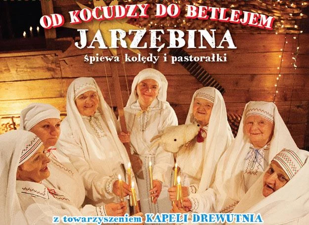 Zespół Jarzębina na okładce płyty z kolędami Zespół Jarzębina na okładce płyty z kolędami