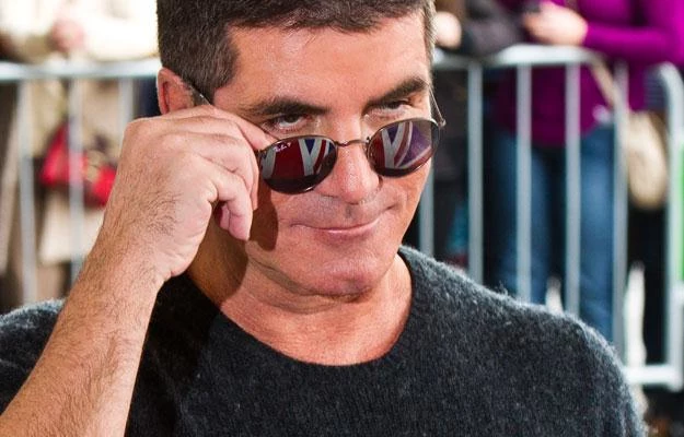 Simon Cowell: "Mówisz do mnie?" fot. Ian Gavan