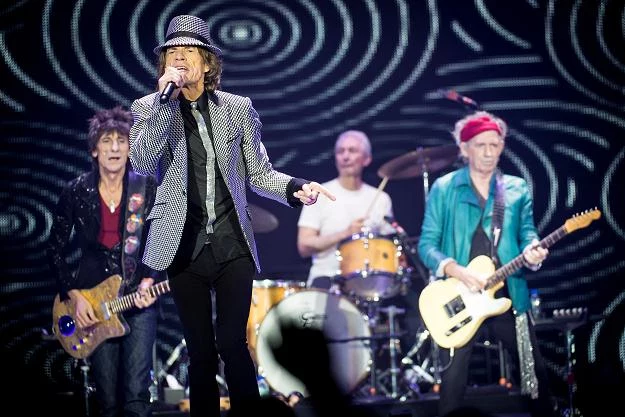 The Rolling Stones w trakcie koncertu w Londynie musieli się spieszyć fot. Ian Gavan