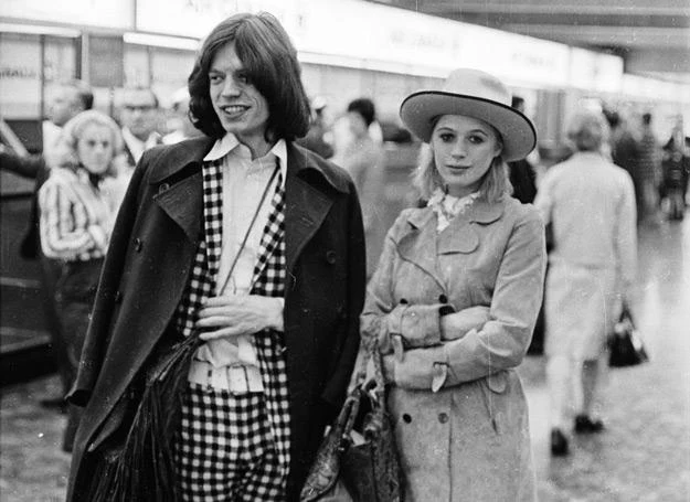 Mick Jagger i Marianne Faithfull w 1969 roku - fot. William Lovelace/Express