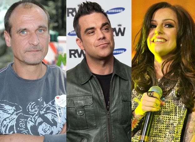 Paweł Kukiz (fot. MWMedia), Robbie Williams i Cher Lloyd zaliczyli w tym roku wpadki