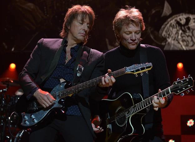 Zgrany duet: Richie Sambora i Jon Bon Jovi - fot. Larry Busacca