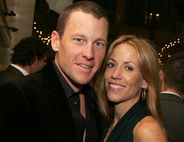 Lance Armstrong i Sheryl Crow uchodzili za dobraną parę - fot. Kevin Winter