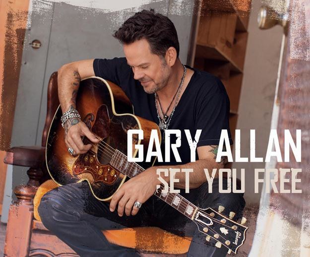 Gary Allan na okładce albumu "Set You Free"