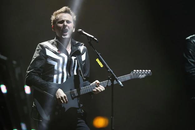 Matt Bellamy, lider Muse - fot. Andreas Rentz