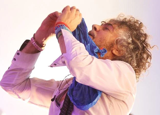 Wayne Coyne (The Flaming Lips): Wielbiciel słodyczy fot. Mark Metcalfe Wayne Coyne (The Flaming Lips): Wielbiciel słodyczy fot. Mark Metcalfe