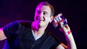 Radek Liszewski (Weekend) na scenie - fot. Marek Barczyński