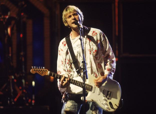 Kurt Cobain (Nirvana) w 1992 roku - fot. Frank Micelotta