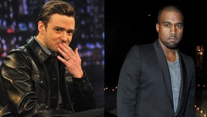 Justin Timberlake i Kanye West na razie tylko się podszczypują