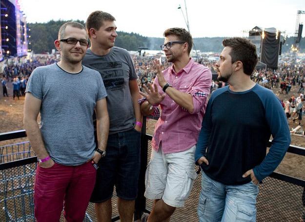 Grupa happysad na Przystanku Woodstock 2012 - fot. Karol Serewis