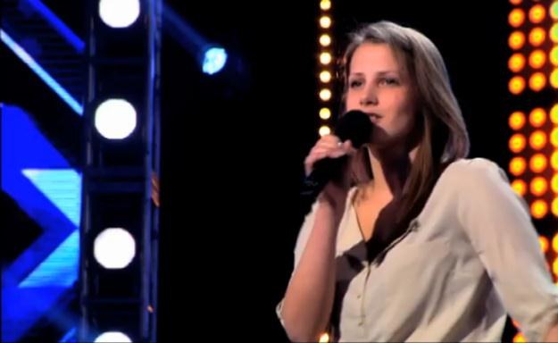 Klaudia Gawor na castingu do "X Factor"